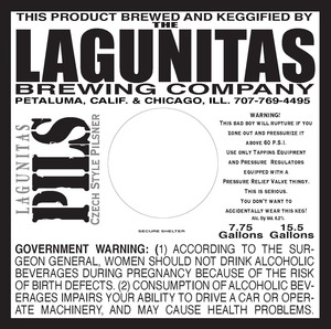 The Lagunitas Brewing Company Pils July 2014