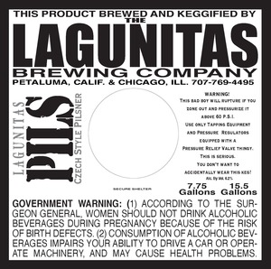 The Lagunitas Brewing Company Pils