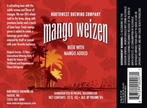 Northwest Brewing Company, LLC Mango Weizen July 2014