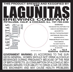 The Lagunitas Brewing Company Daytime A Factional IPA