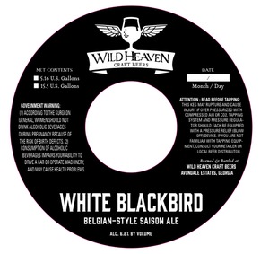 Wild Heaven Craft Beers White Blackbird