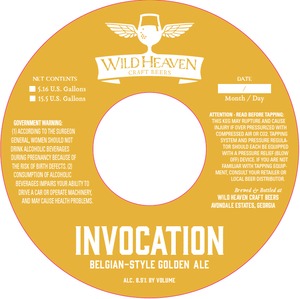 Wild Heaven Craft Beers Invocation