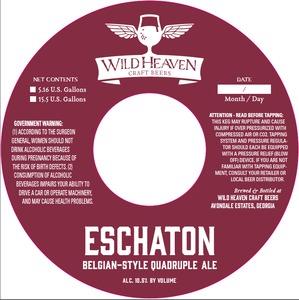 Wild Heaven Craft Beers Eschaton