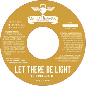 Wild Heaven Craft Beers Let There Be Light