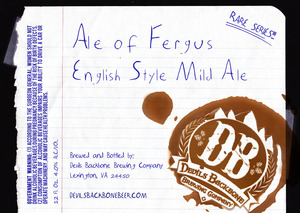 Devils Backbone Brewing Company Ale Of Fergus July 2014