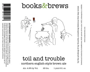 Books & Brews Toil And Trouble