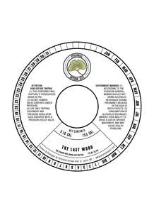 Perennial Artisan Ales The Last Word July 2014