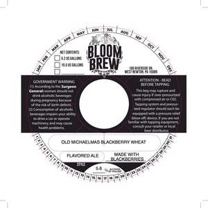 Bloom Brew Old Michaelmas Blackberry Wheat