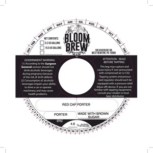 Bloom Brew Red Cap Porter