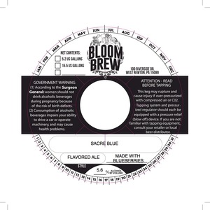 Bloom Brew Sacre Blue