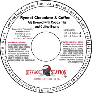 Kirkwood Station Brewing Co Ryenot Chocolate And Coffee