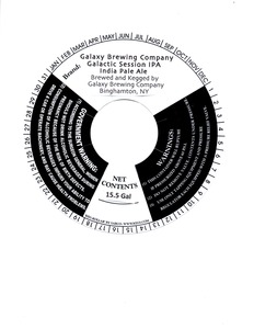 Galaxy Brewing Company Galactic Session IPA July 2014