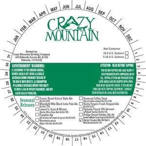 Crazy Mountain Apres Cuvee