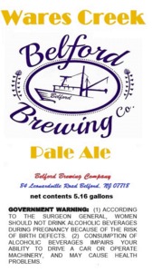 Wares Creek Pale Ale July 2014