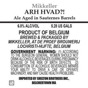 Mikkeller Arh Hvad?! July 2014