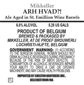 Mikkeller Arh Hvad?! July 2014