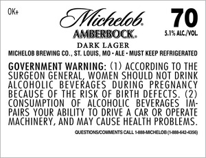 Michelob Amberbock July 2014