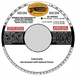 Cigar City Brewing Collumella July 2014