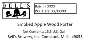 Bell's Smoked Apple Wood Porter July 2014