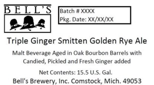 Bell's Triple Ginger Smitten Golden Rye Ale