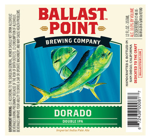 Ballast Point Dorado July 2014