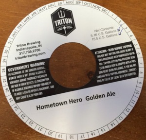 Triton Brewing Hometown Hero Golden