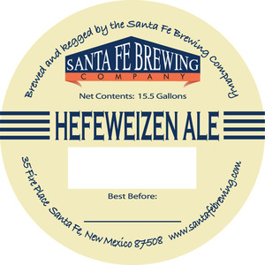 Santa Fe Brewing Co. Hefeweizen Ale