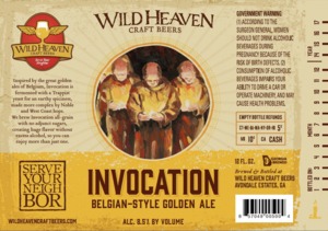 Wild Heaven Craft Beers Invocation