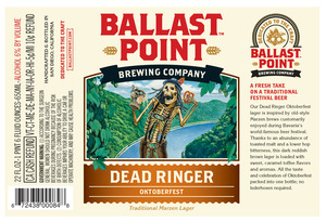 Ballast Point Dead Ringer July 2014
