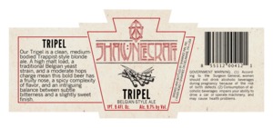 Shawneecraft Tripel