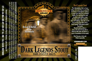Adirondack Brewery Dark Legends Stout