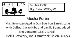 Bell's Mocha Porter July 2014