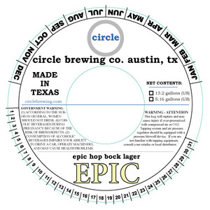 Epic Hop Bock July 2014