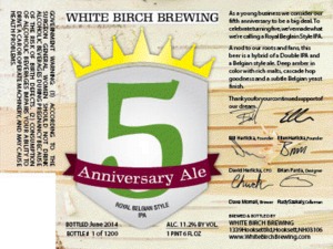 White Birch Brewing Anniversary 5 July 2014