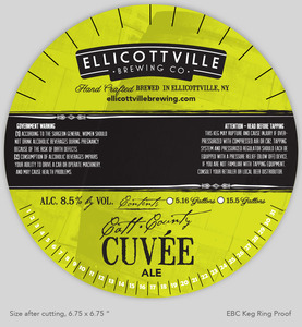 Ellicottville Brewing Company Catt County Cuvee
