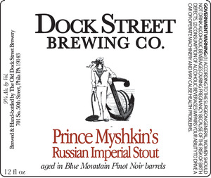 Dock Street Prince Myshkin Russian Imperial Stout