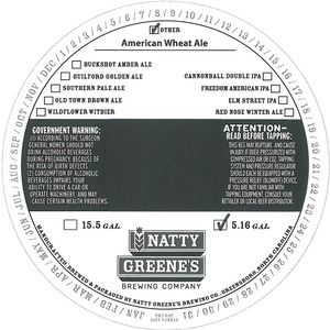 Natty Greene's Brewing Company American Wheat
