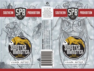 Southern Prohibition Brewing Sinister Minister