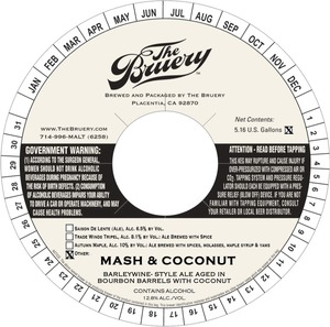 The Bruery Mash & Coconut