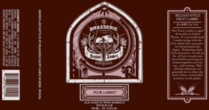 Brasserie Saint James Plum Lambic