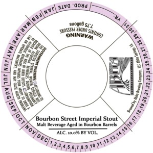 Abita Bourbon Street Imperial Stout July 2014