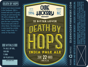 Olde Hickory Brewery Death By Hops July 2014