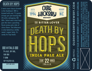 Olde Hickory Brewery Death By Hops