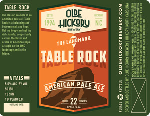 Olde Hickory Brewery Table Rock