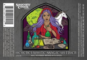 Saucony Creek Brewing Company Hexerei White Magic Witbier