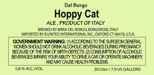 Del Borgo Hoppy Cat July 2014