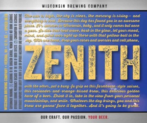 Wisconsin Brewing Company Zenith July 2014