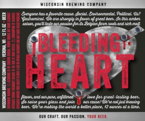 Wisconsin Brewing Company Bleeding Heart July 2014