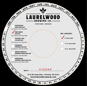 Laurelwood Brewing Co. Free Range Red