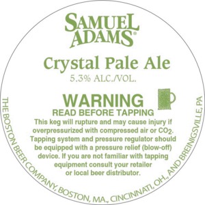 Samuel Adams Crystal Pale Ale